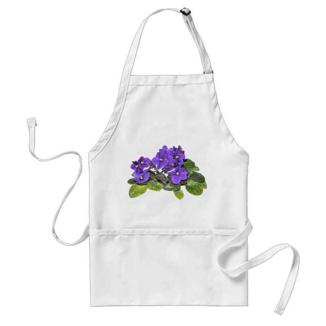 African violet standard apron (Front)