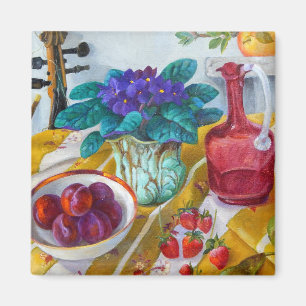 African Violets 2012 Magnet