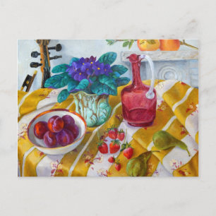 African Violets 2012 Postcard