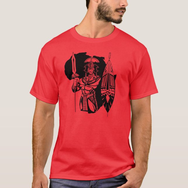 AFRICAN WARRIOR T-Shirt (Front)