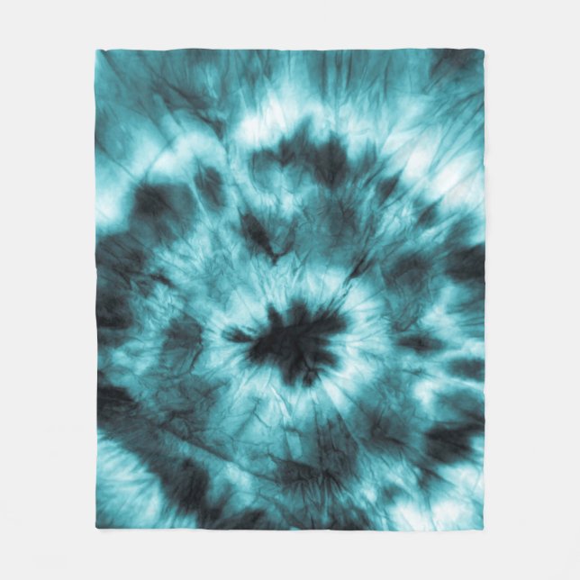 African Watercolor Pattern. Raster Illustration Fleece Blanket (Front)