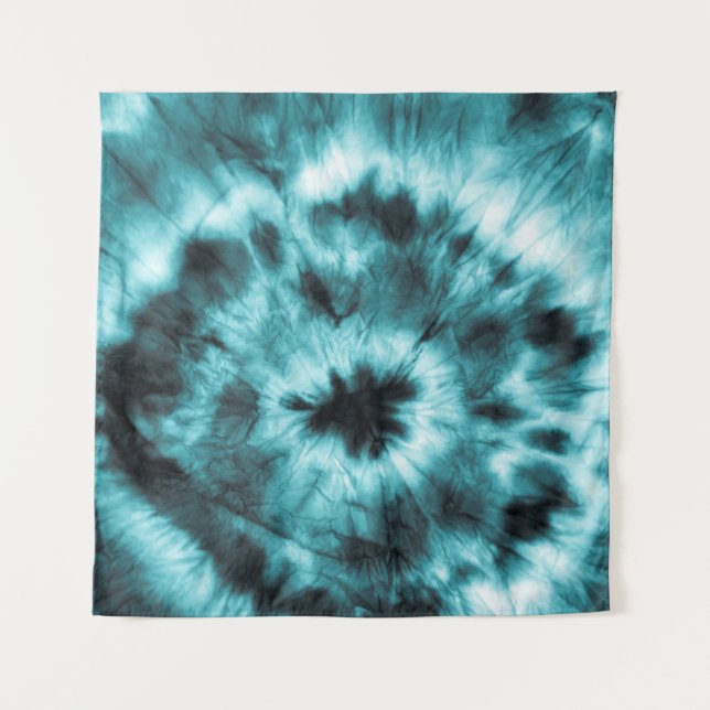 African Watercolor Pattern. Raster Illustration Tapestry (Front)