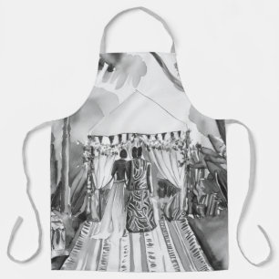 African Wedding Apron
