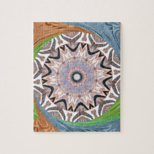 African Whirl Art Print Jigsaw Puzzle