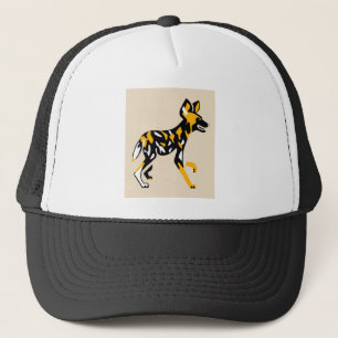 African wild dog - Cape hunting dog -Conservation  Trucker Hat