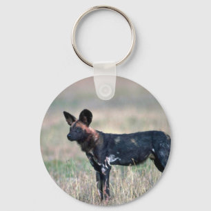 African Wild Dog Key Ring