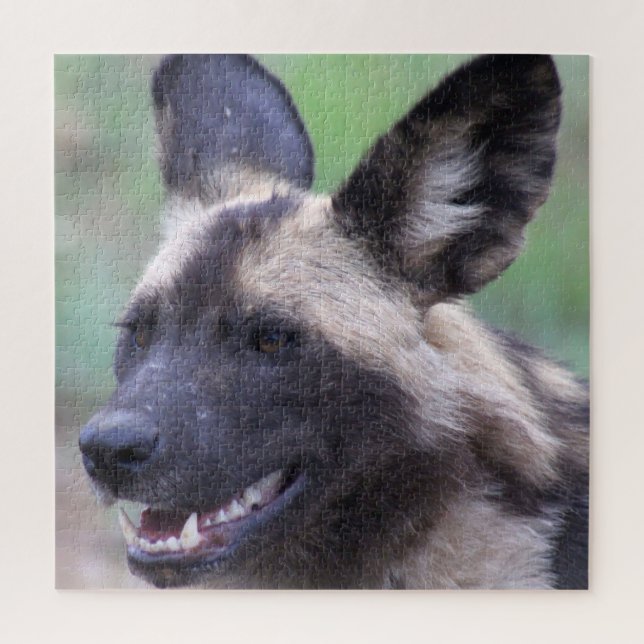 African Wild Dog (Painted Dog) Jigsaw Puzzle (Vertical)