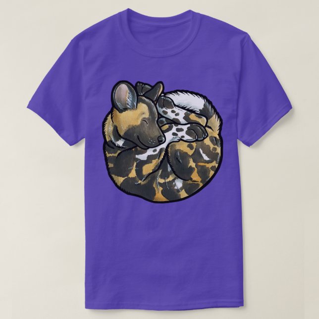 African Wild Dog pup T-Shirt (Design Front)