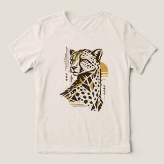 African Wildlife Art - Cheetah Women's Graphic Tri-Blend Shirt