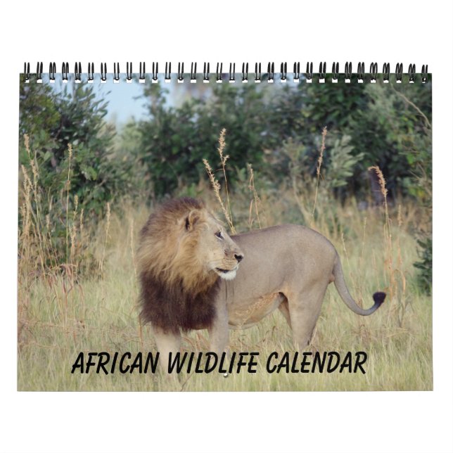 AFRICAN WILDLIFE CALENDAR (Cover)