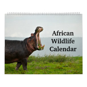 African Wildlife Calendar