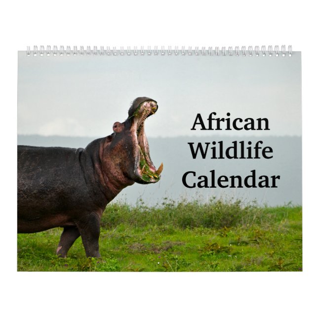 African Wildlife Calendar (Cover)
