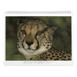African Wildlife Calendar