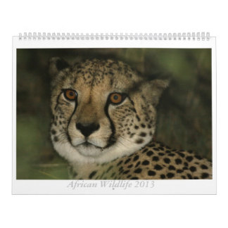 African Wildlife Calendar