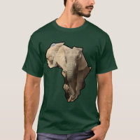 African Wildlife Continent Elephant Mum and Calf
