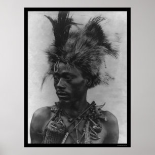African Witch Doctor 1920 Poster