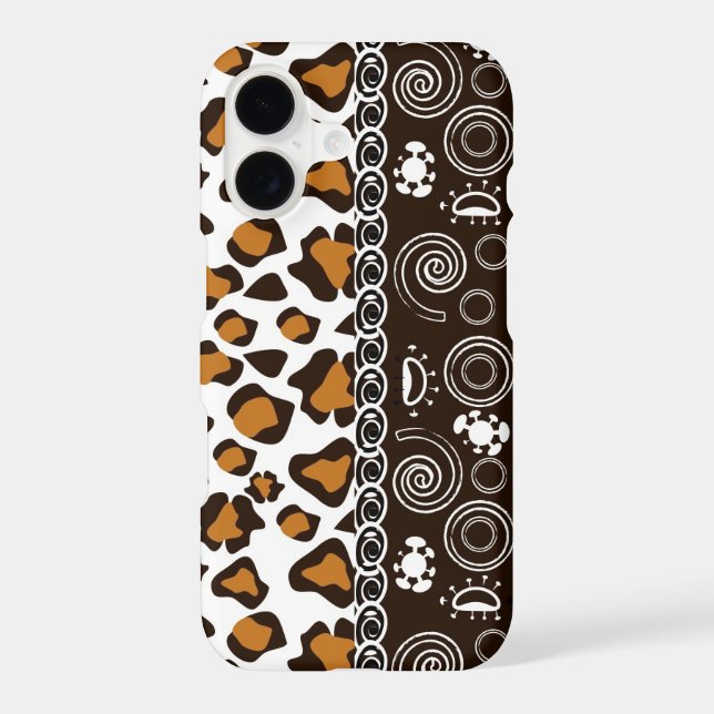 African with cheetah skin pattern (Back)