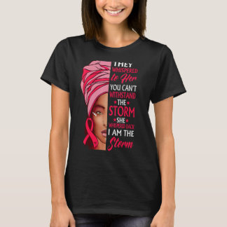African Woman Afro I Am The Storm Epidermolysis Bu T-Shirt