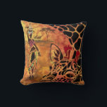 African Woman and Giraffe Throw Pillow<br><div class="desc">Throw Pillows with African Woman and Giraffe - Friends - Art Drawing - Africa Animal and People Painting Africans Collection by MIGNED - Transferable / Customisable</div>