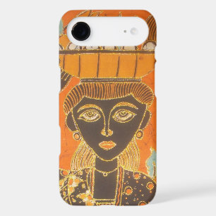 African Woman Carrying Basket Art Print   Cultural