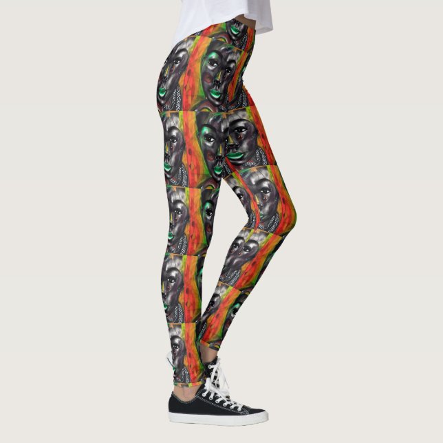 African Woman Leggings (Right)