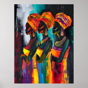 African Woman Poster