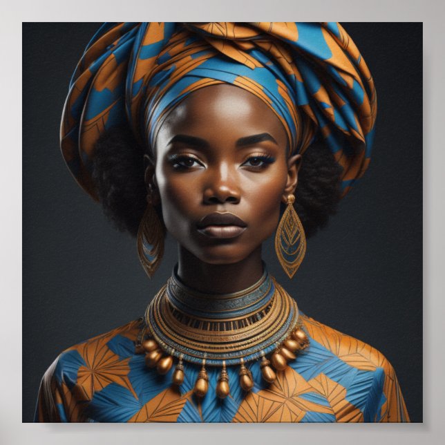 African woman style poster (Front)