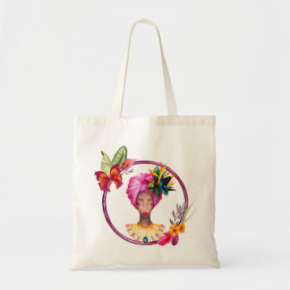 African Woman Tote