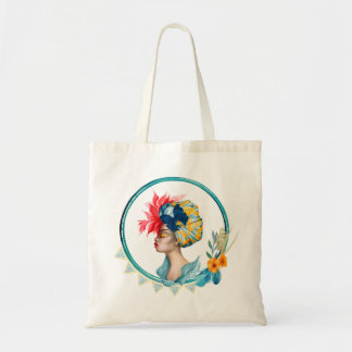 African Woman Tote Bag