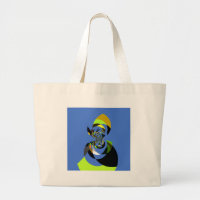African Woman Vector Design Art Print
