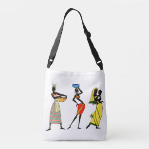 African Women Print Tote Bag