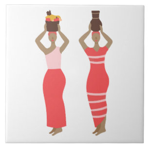 African women tile