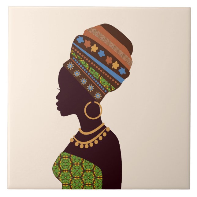 African women tile (Front)