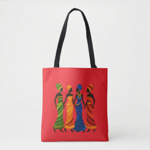 African Women Tote Bag