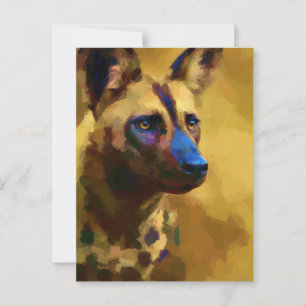 African Wonderful Dog Postcard