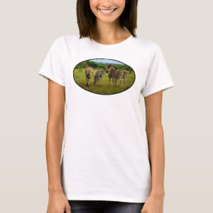 African Zebras in a Natural Setting T-Shirt