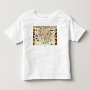 AfricaPanoramic MapAfrica 2 Toddler T-Shirt
