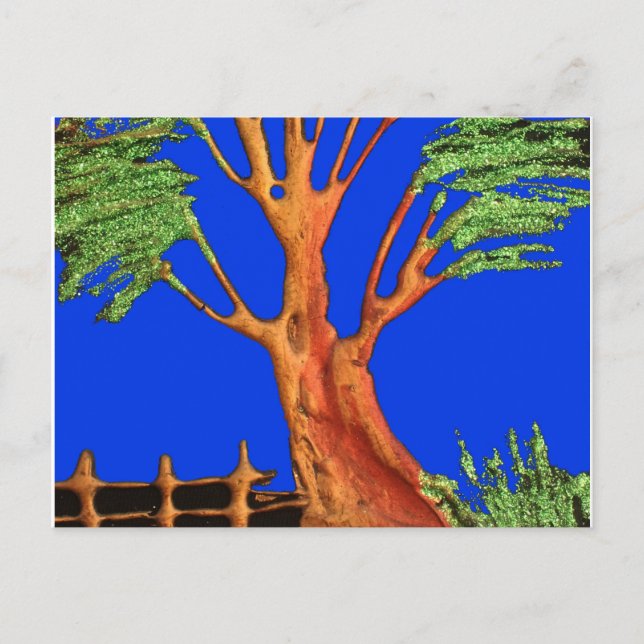 Africa's Acacia Beauty: Serengeti Serenity. Postcard (Front)