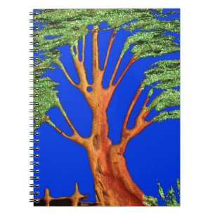 Africa's Acacia Beauty: Serengeti Serenity. Spiral Notebook
