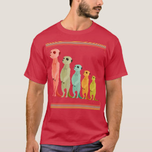 Africas Animals Zoo Keeper Safari Gift Meerkat T-Shirt