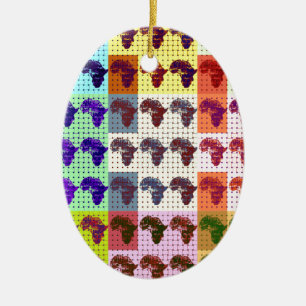 Africas Ceramic Tree Decoration