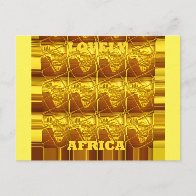 Africa's Golden Promise Postcard (Front)