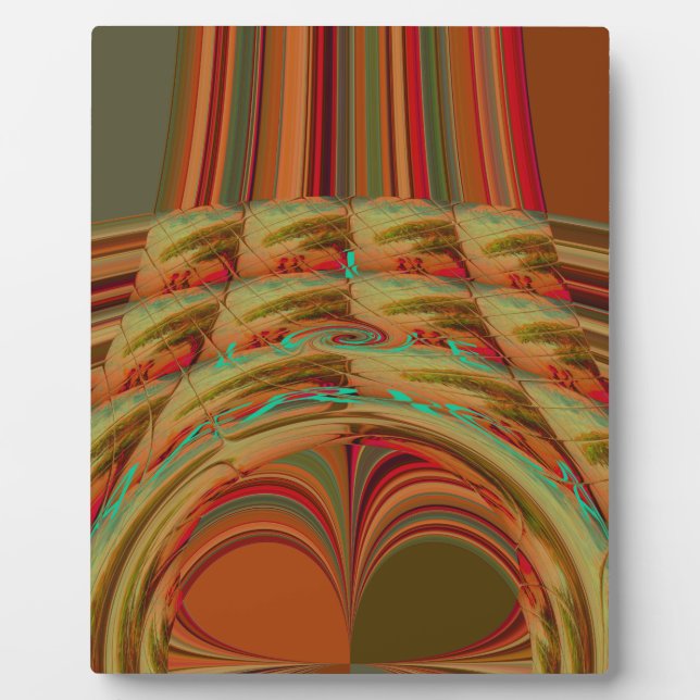 AfricaTradition Hakuna Matata Mountain Ethnic Moti Plaque (Front)