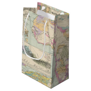 Afrika - Atlas Map of Africa Small Gift Bag