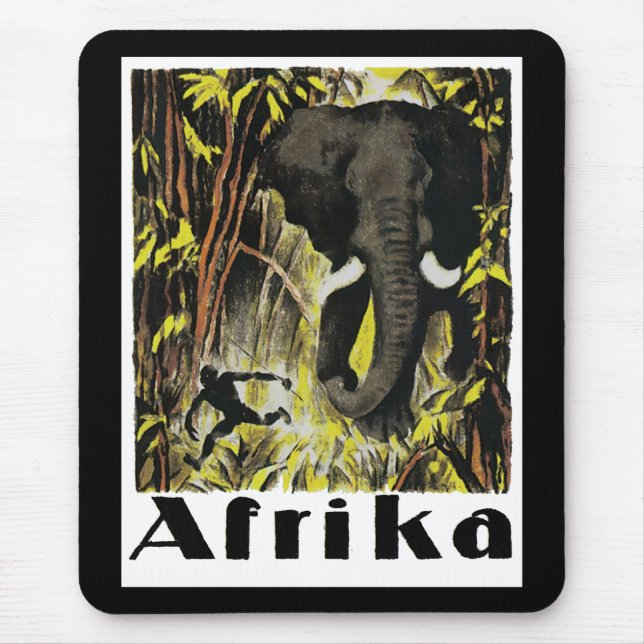 Afrika Mouse Pad (Front)