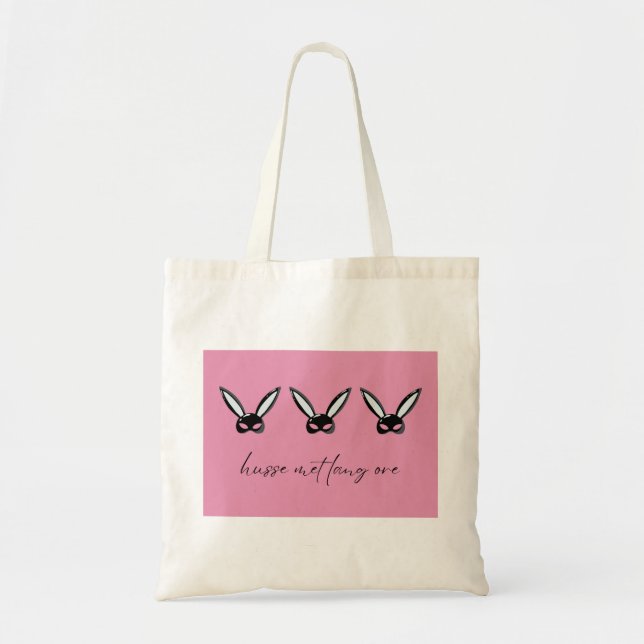 #AfrikaansIsLekker - Husse Met Lang Ore Tote Bag (Front)