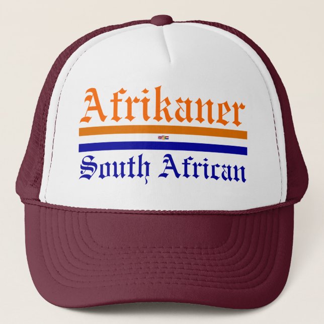 Afrikaner / South African Trucker Hat (Front)