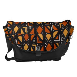 AfriMex Urbano Mud Cloth Messenger Bag