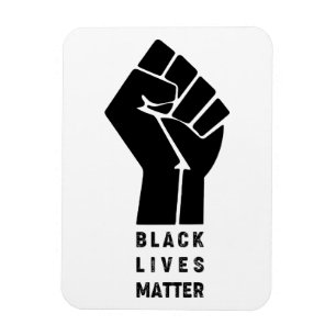 afro american fist black lives matter symbol prote magnet