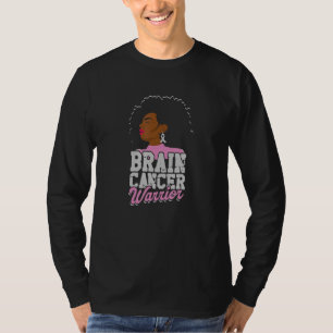 Afro American Woman With Earrings Black Woman Pri T-Shirt